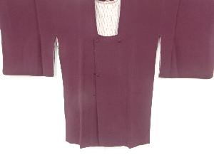 縮緬地ロング道行コート